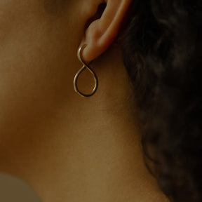 Infinite Hoop Earrings