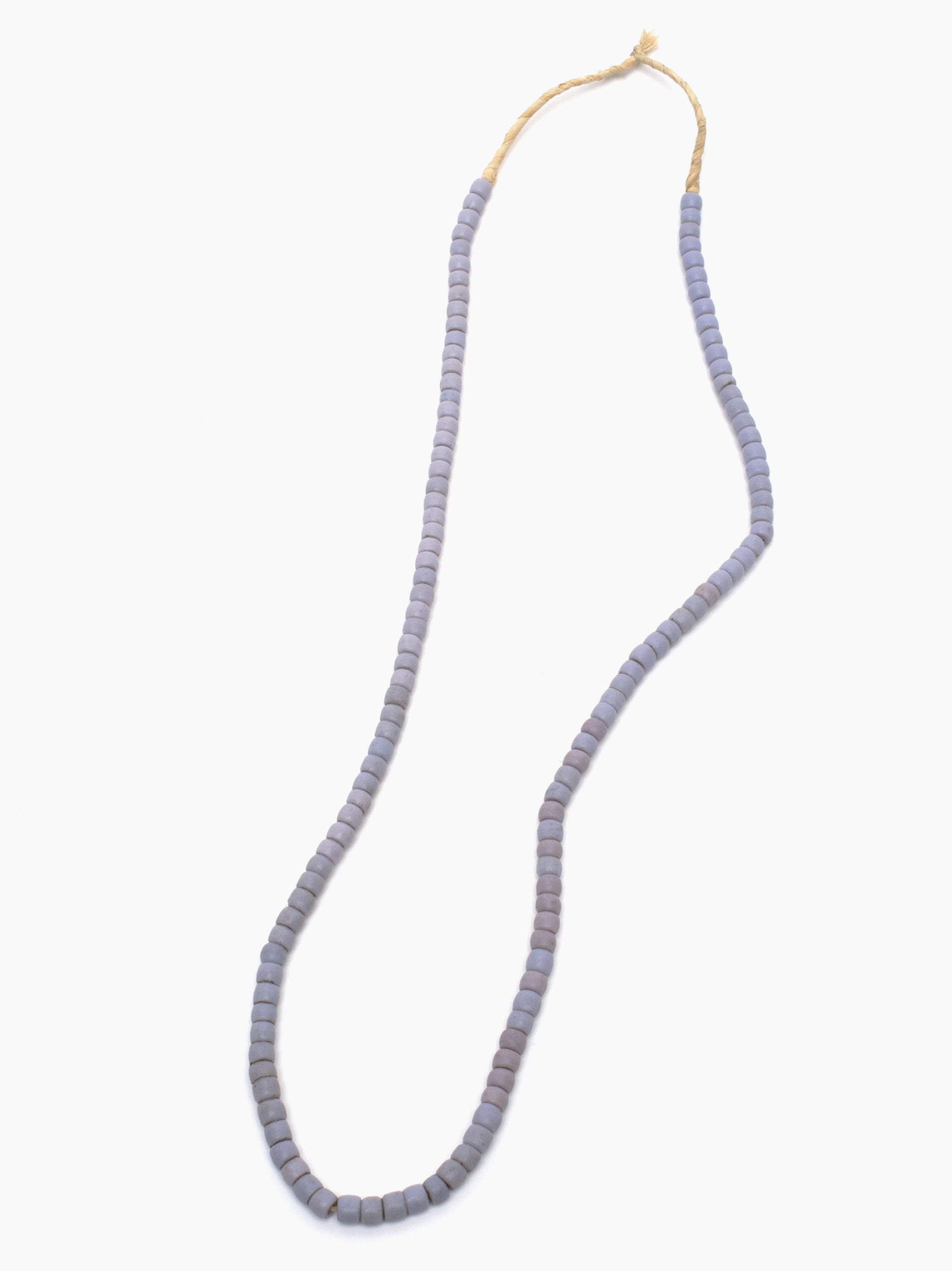 Strand of Purple Toucana Beads from Kenya