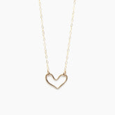 Open Heart Necklace