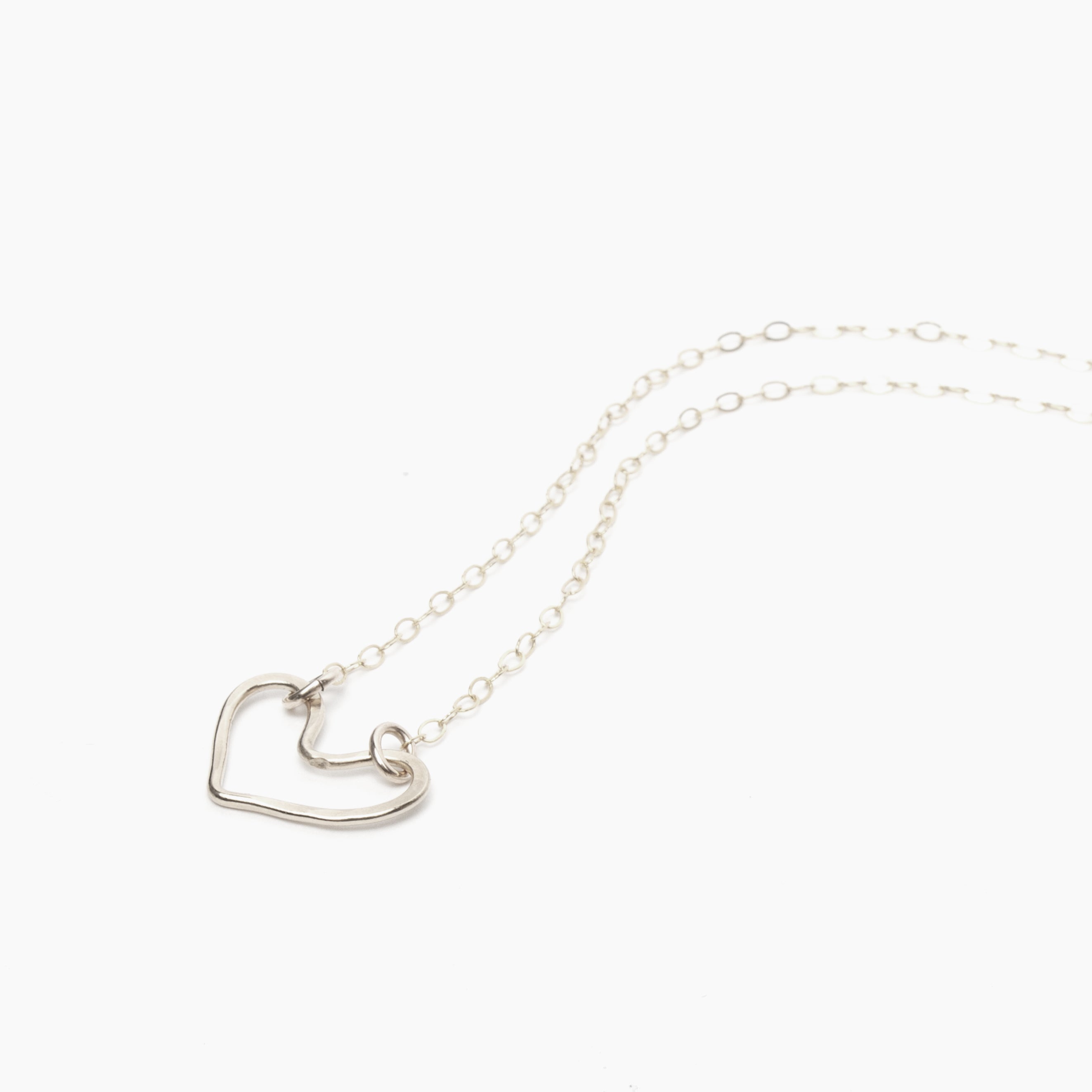 Open Heart Necklace