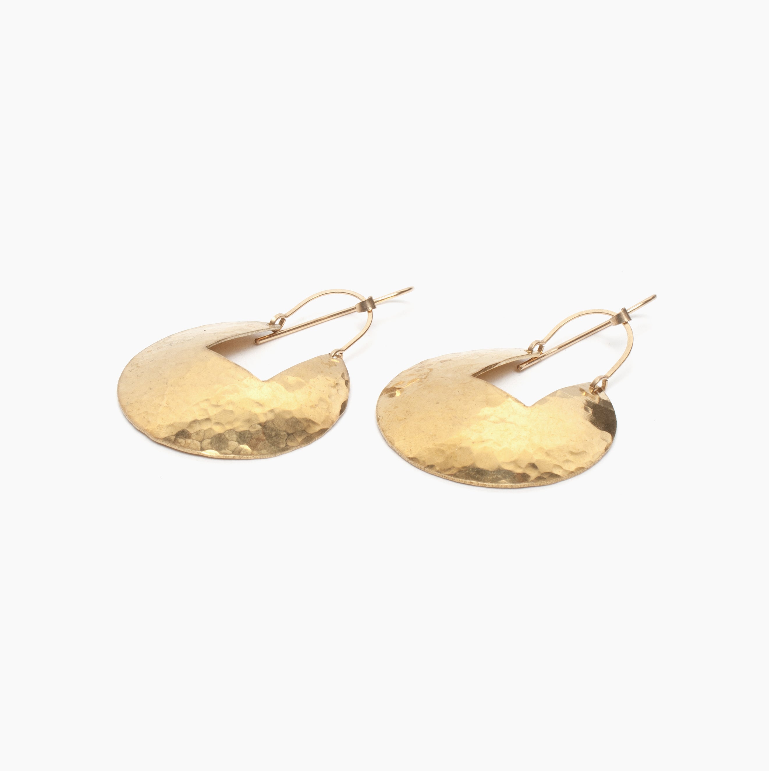 Small Medallion Earrings