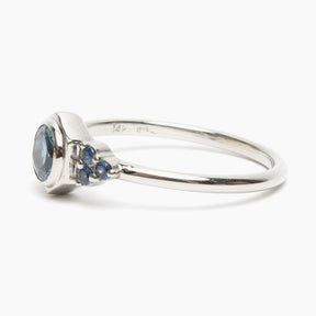 Sol ring - Blue Montana Sapphire