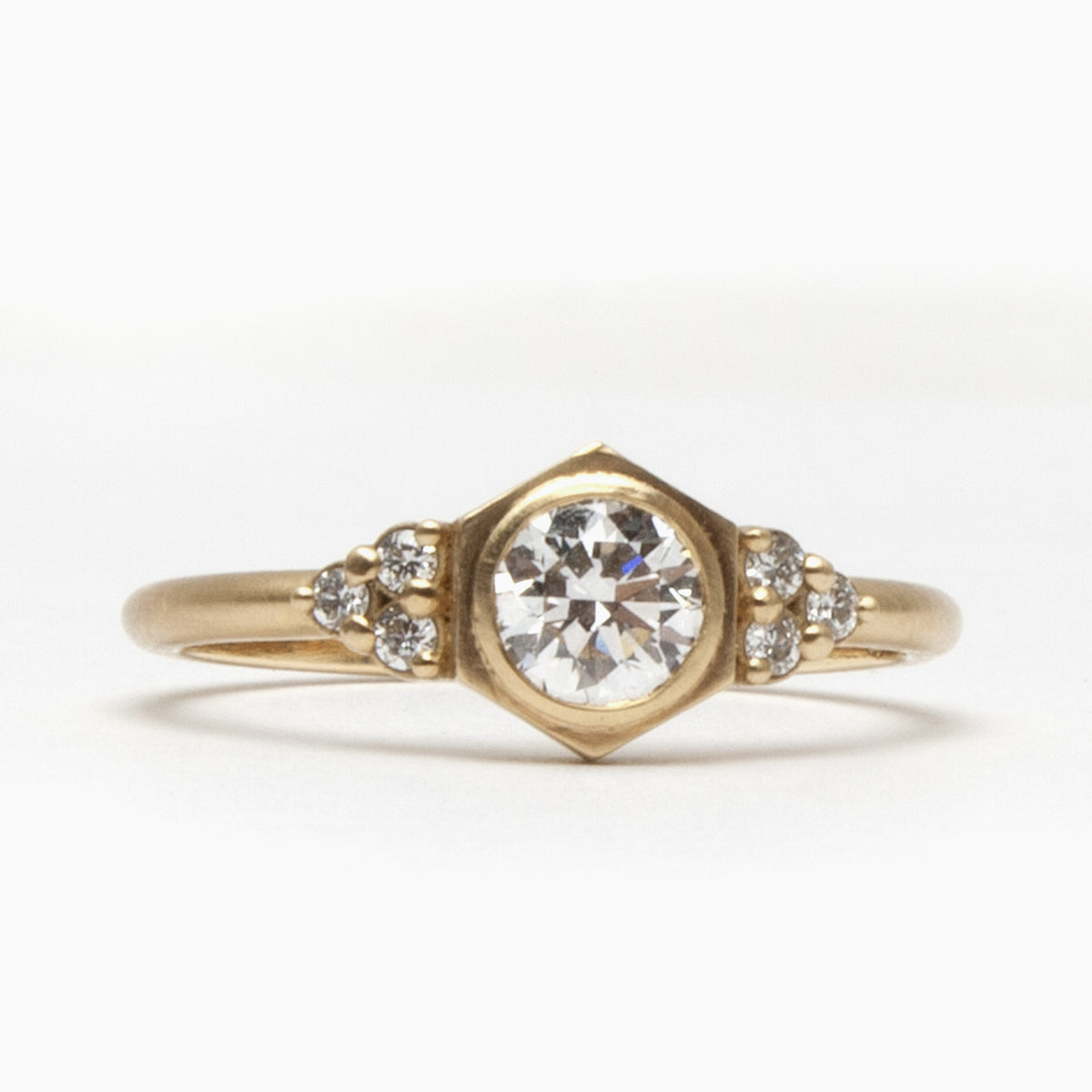 Sol ring - White Diamond