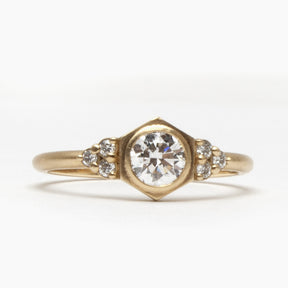 Sol ring - White Diamond