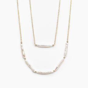 Somni Single Pearl Necklace