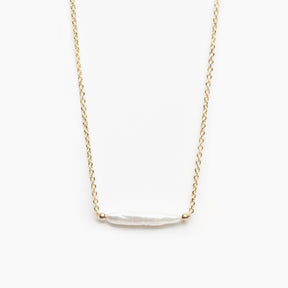 Somni Single Pearl Necklace