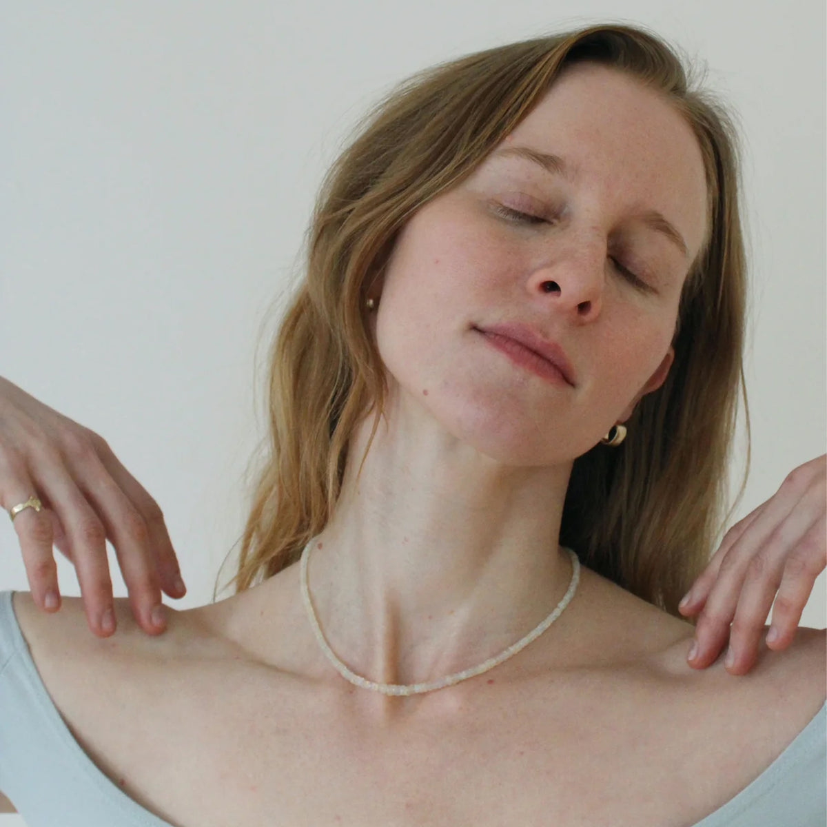 Opal Strand Necklace