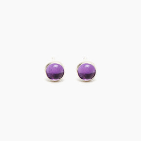 Gemstone Stud Earrings