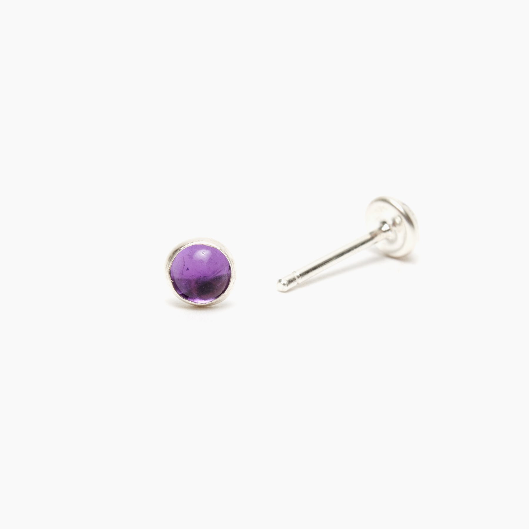 Gemstone Stud Earrings