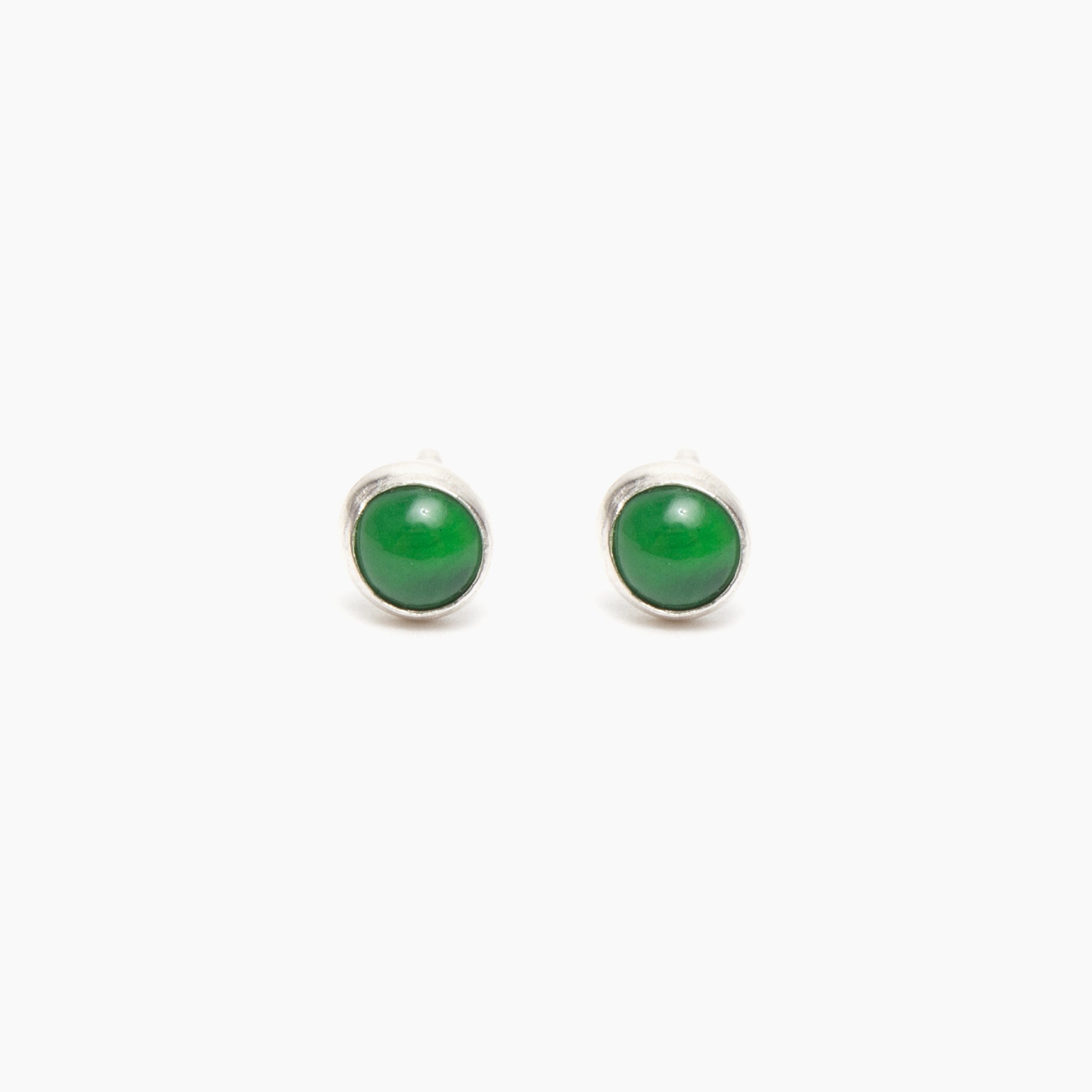 Gemstone Stud Earrings