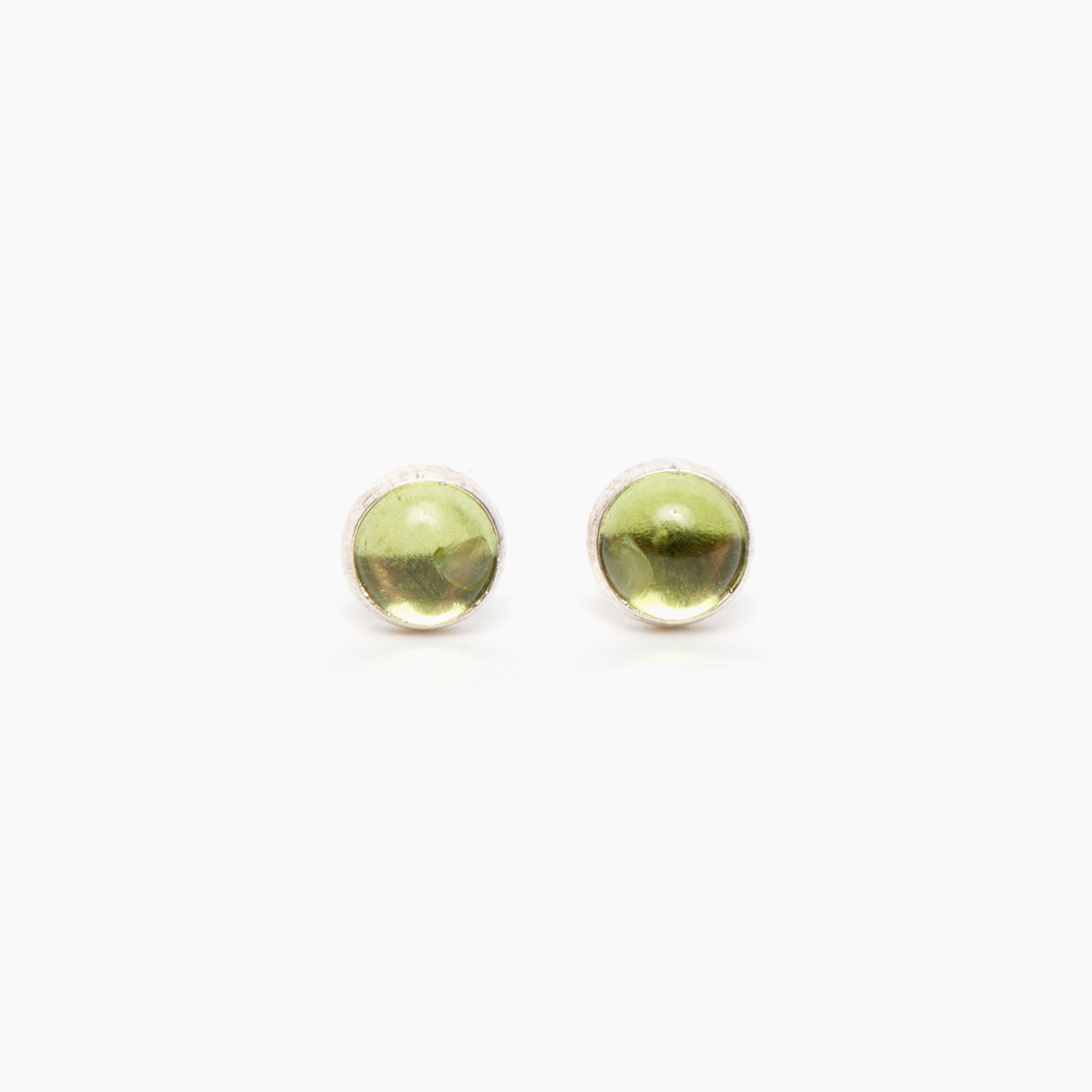 Gemstone Stud Earrings