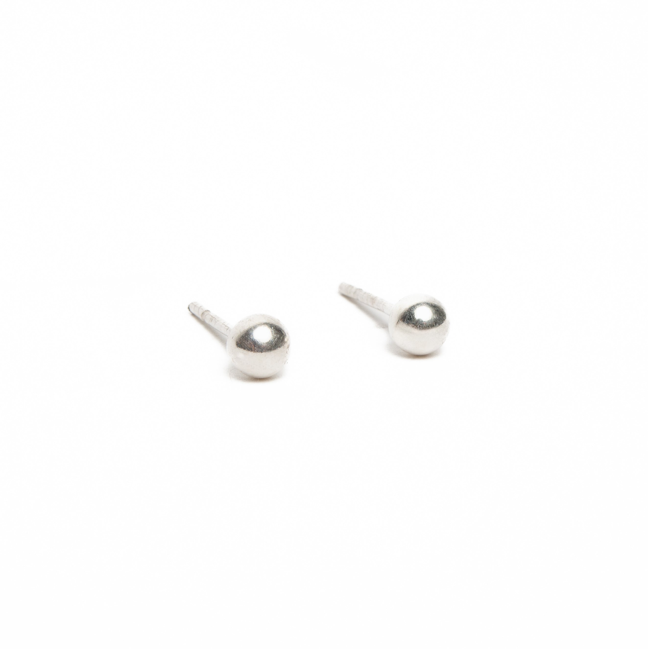 Tiny Ball Stud Earrings