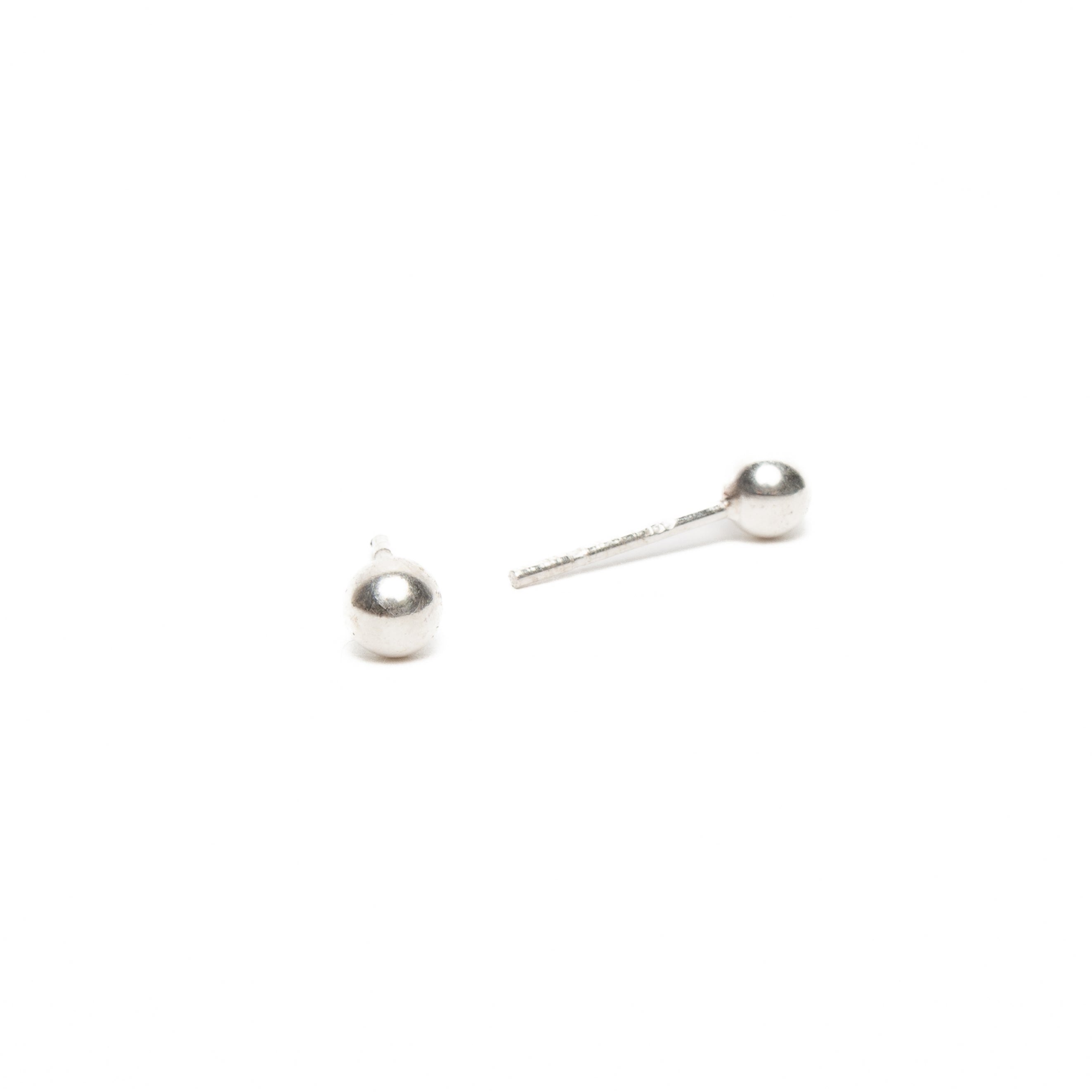 Tiny Ball Stud Earrings
