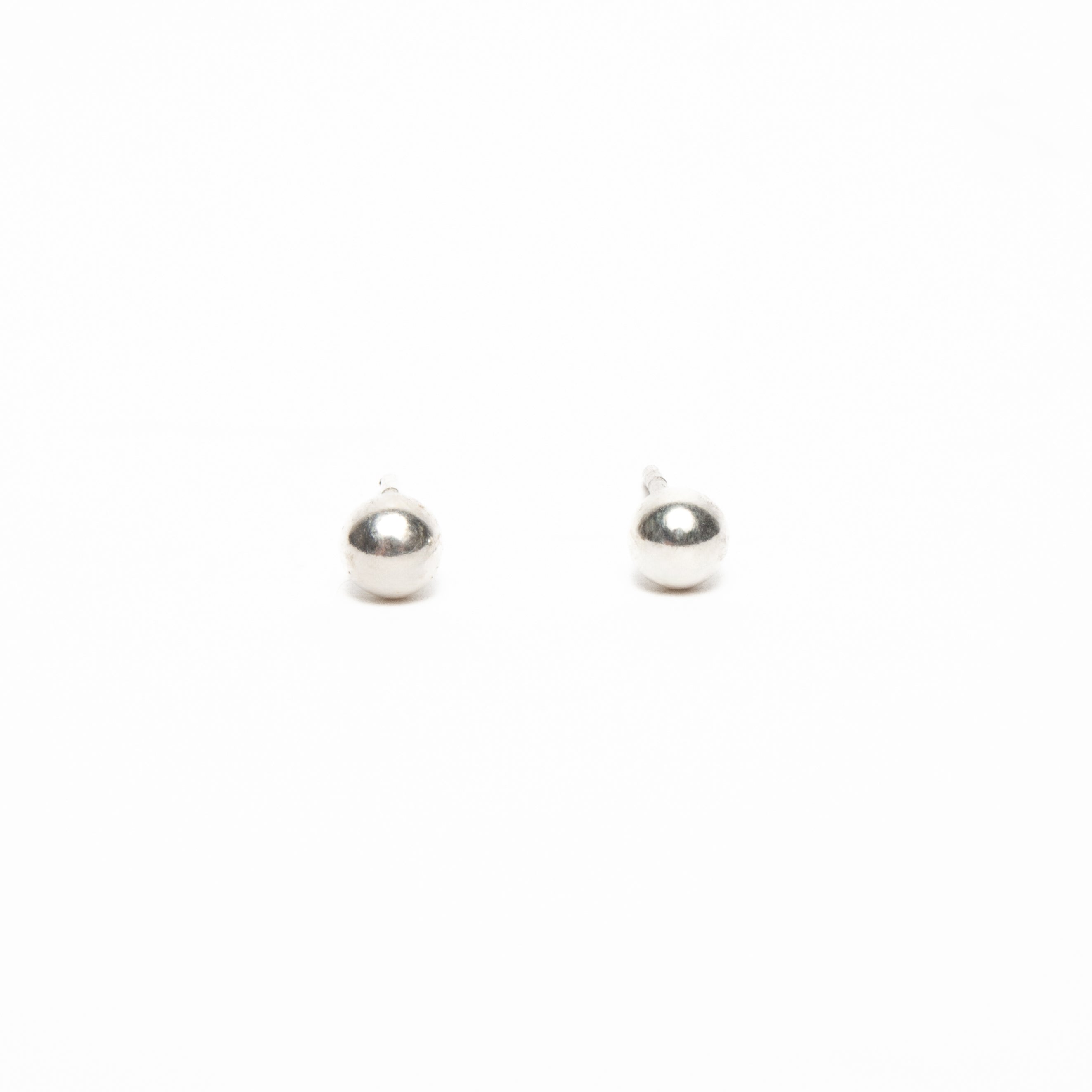 Tiny Ball Stud Earrings