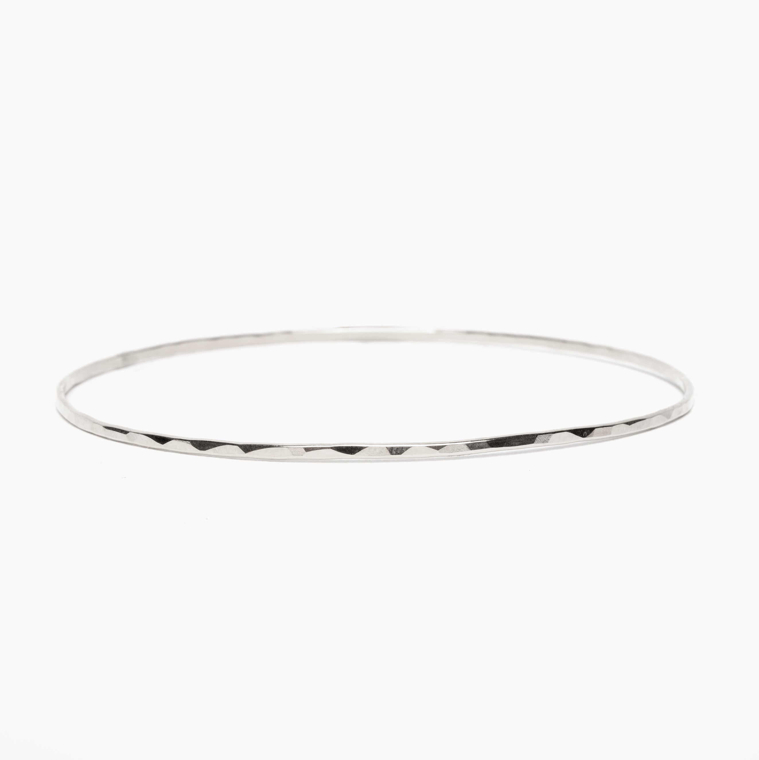 Hammer Textured Bangles