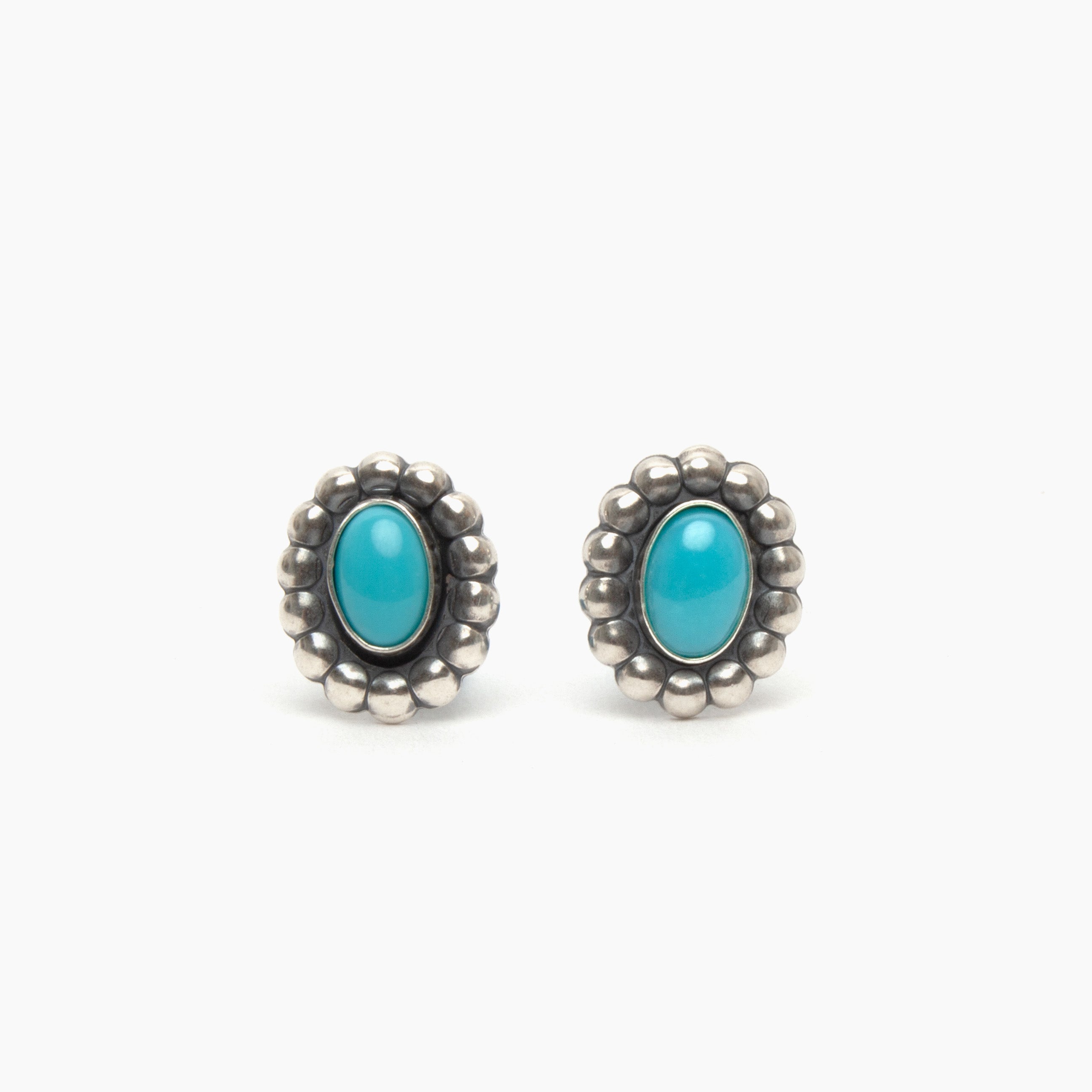 Sterling Silver Medium Stud Earrings