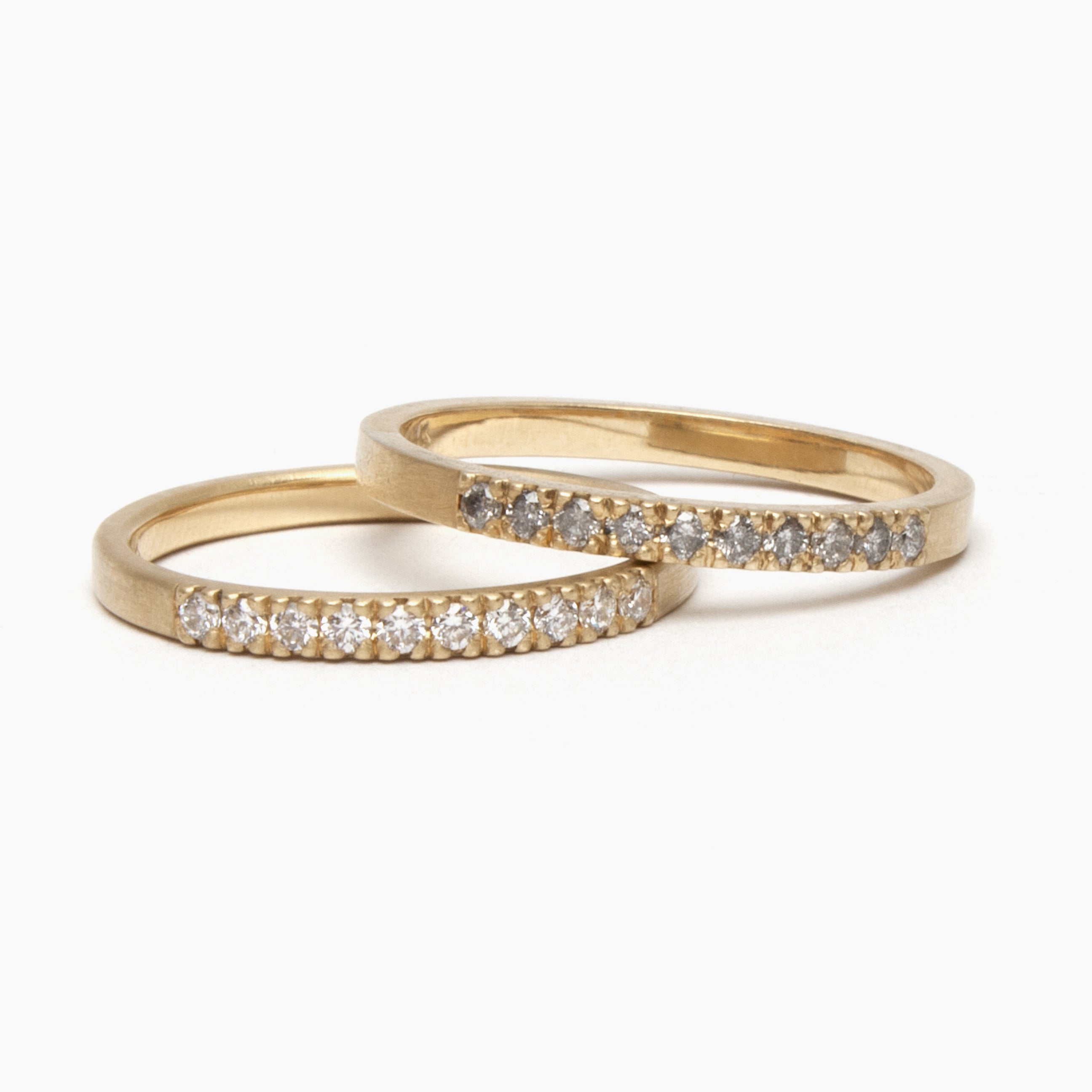 Asa ring - Salt & Pepper Diamonds