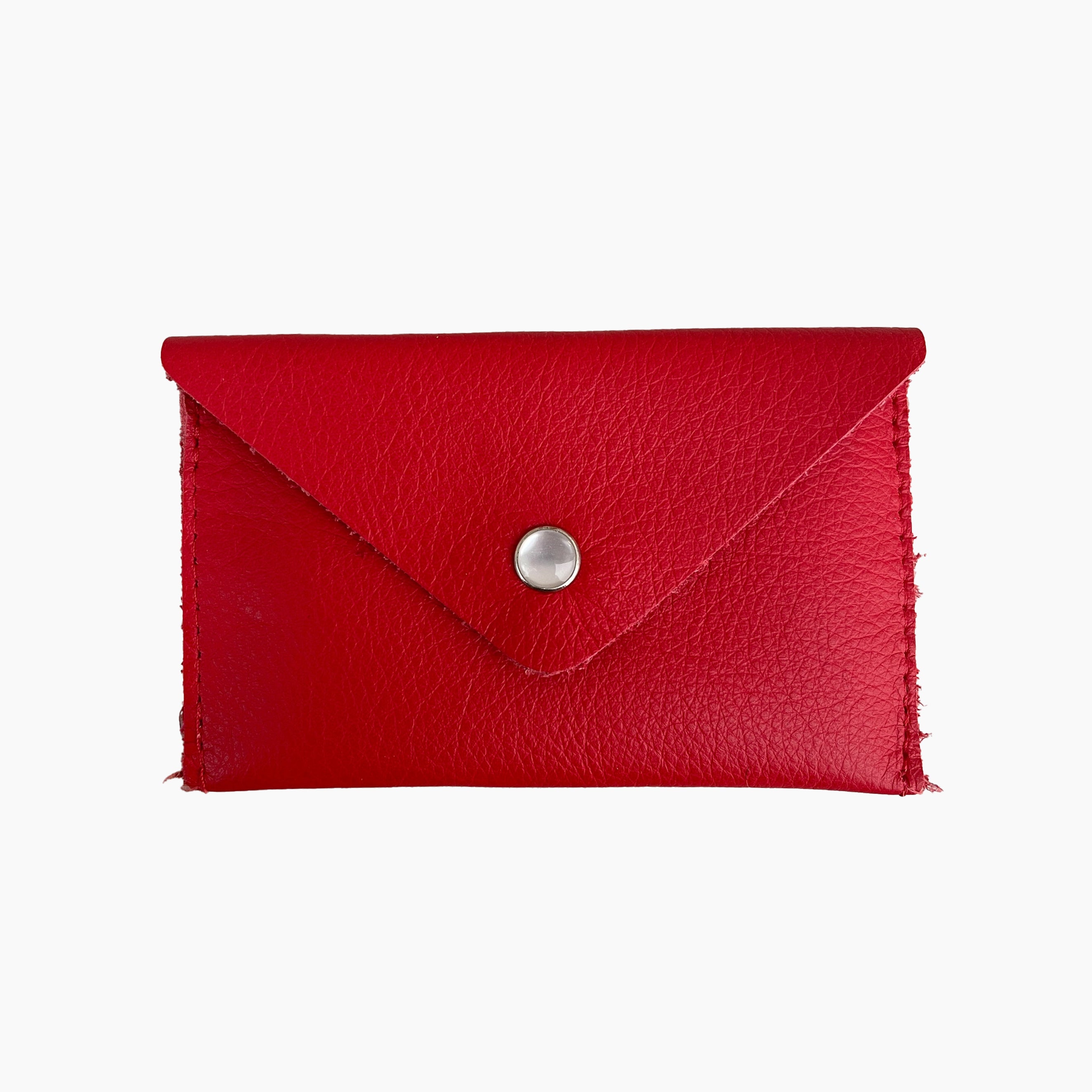 Upcycled Small Leather Wallet