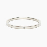 Vis ring - White Diamond