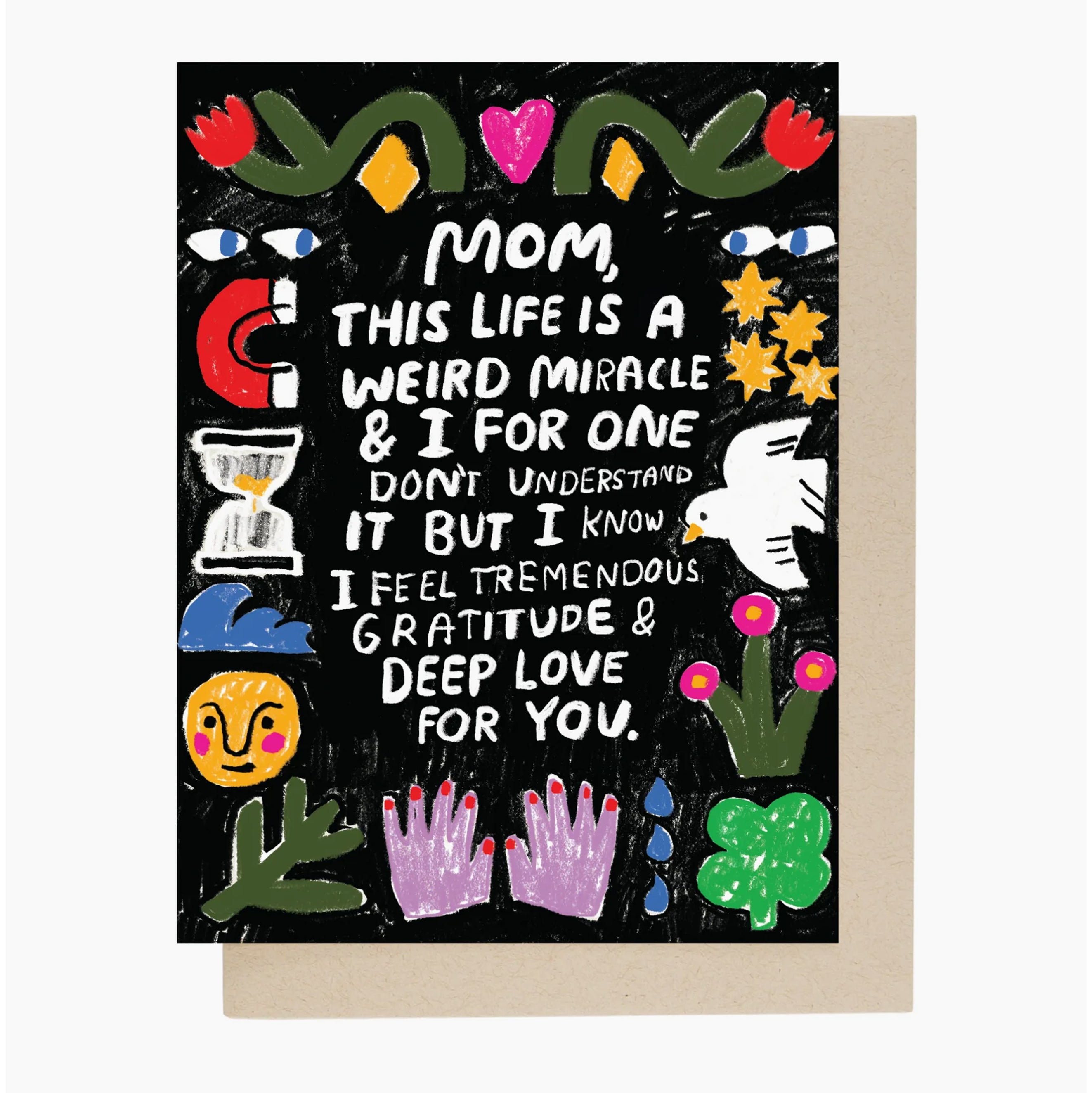 Weird Miracle Mother's Day Card