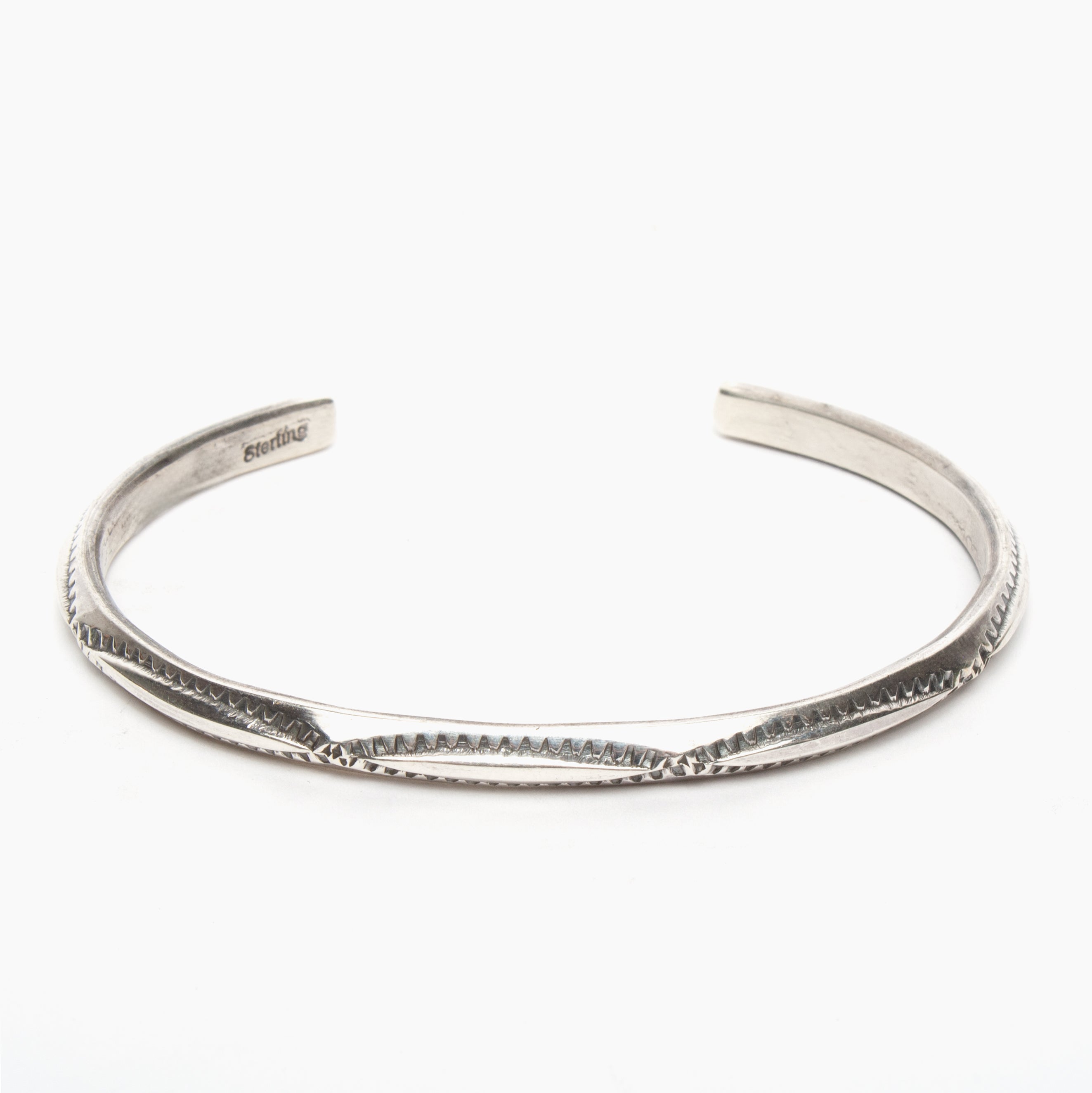 Zuni & Navajo Sterling Silver Cuff Bracelets