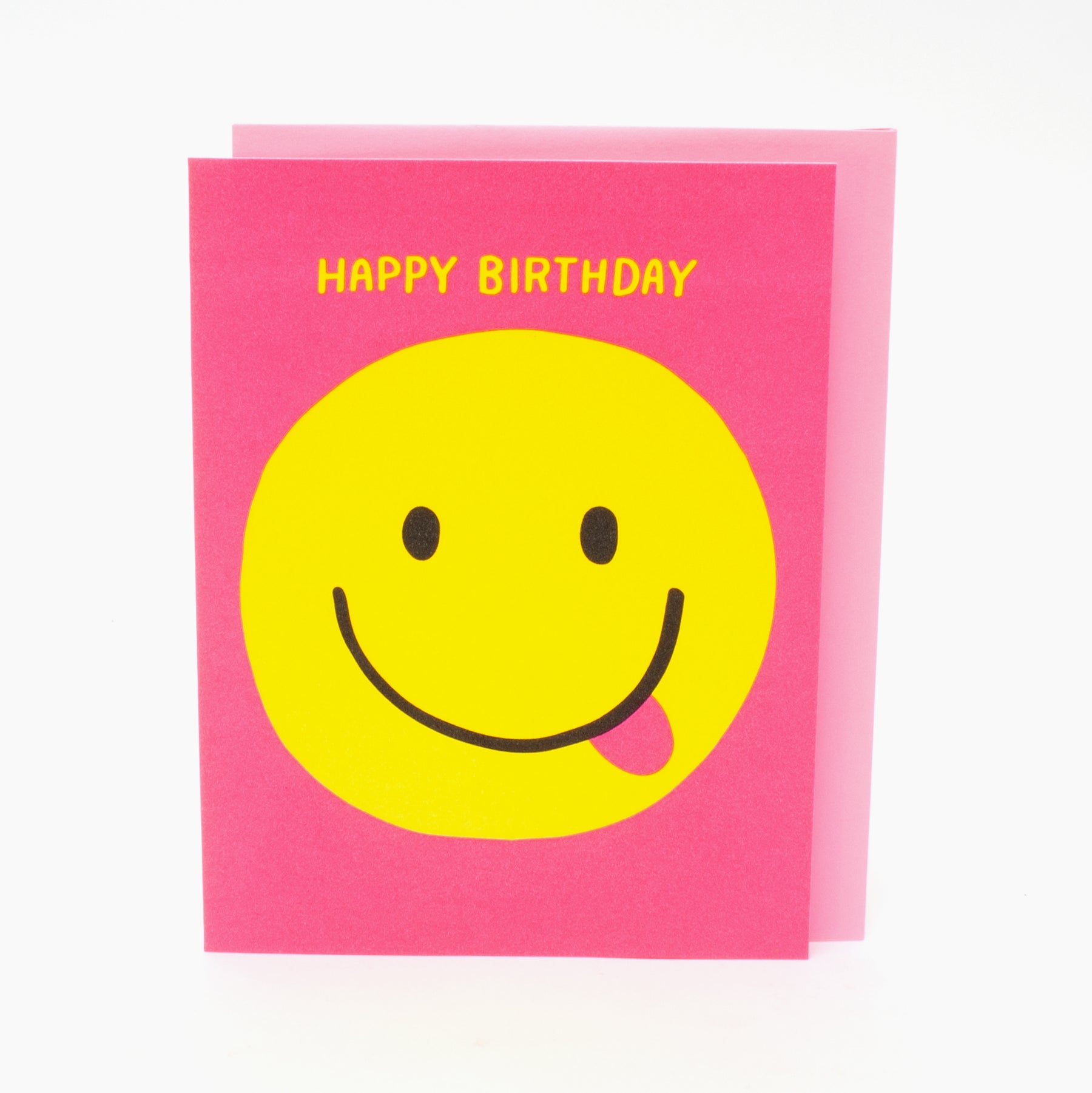 Happy Birthday Smiley Card