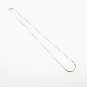 Small Curved Bar Necklace