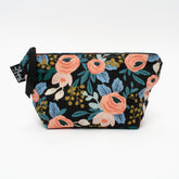 Tabor Cosmetic Bag in Dark Roses