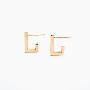 Geometric Hoop Earrings