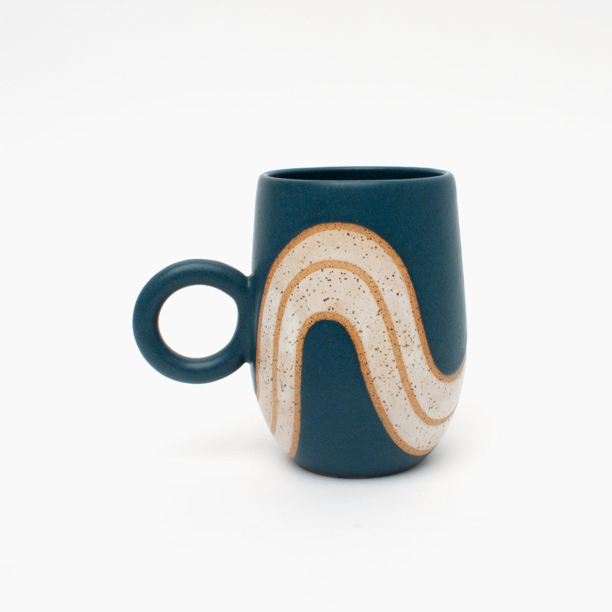 Groove Mug in Blue