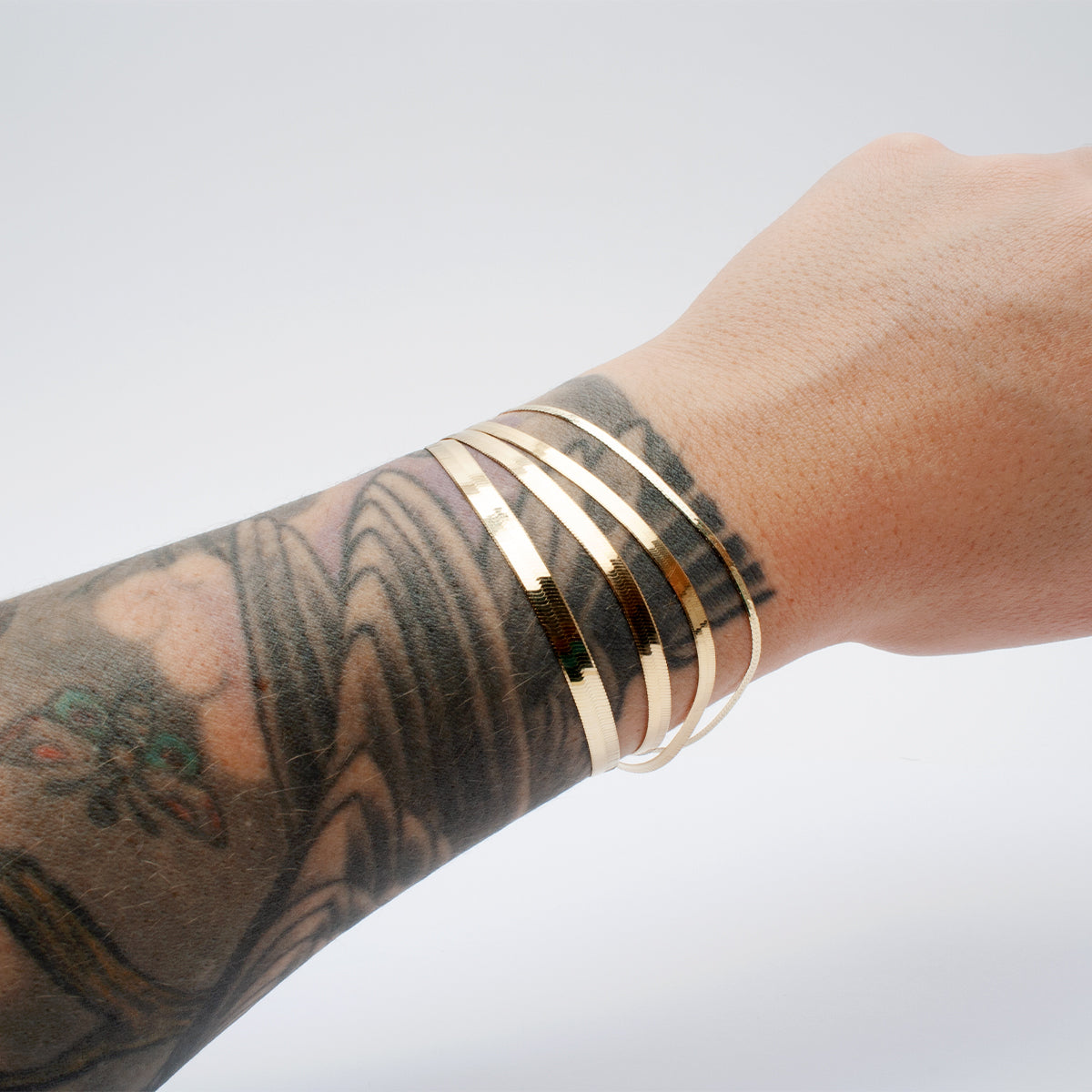 Herringbone Chain Bracelet