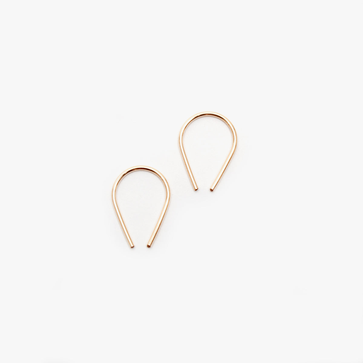 Tiny Horseshoe Earrings