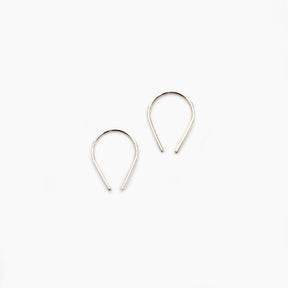 Tiny Horseshoe Earrings