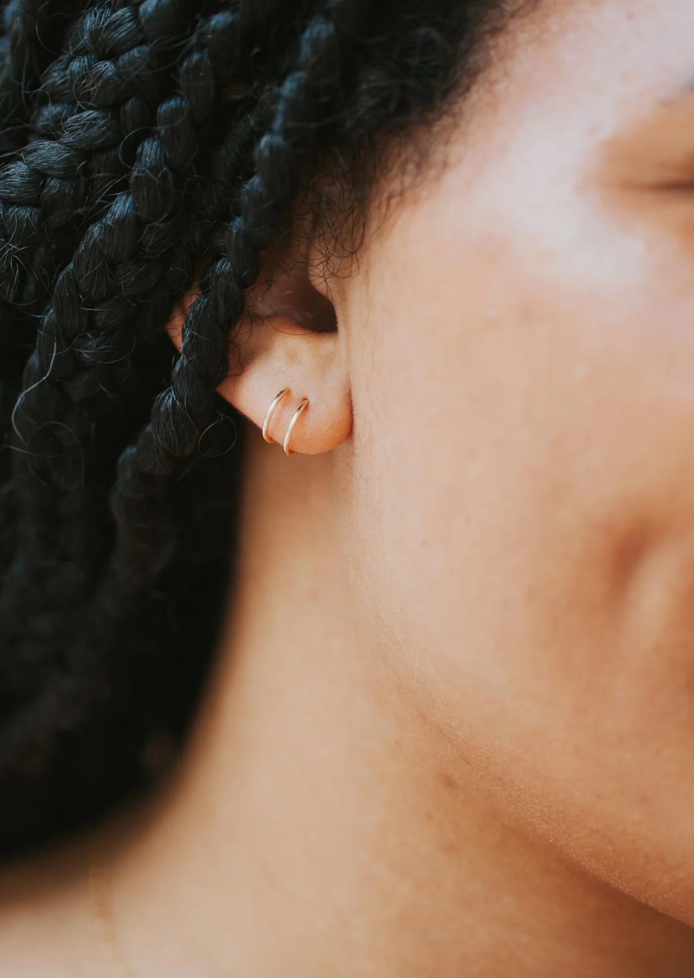 Double Up Post Earrings