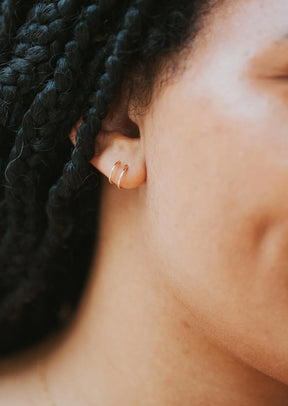 Double Up Post Earrings