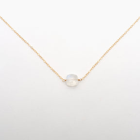 Moonstone "Cushion" Necklace