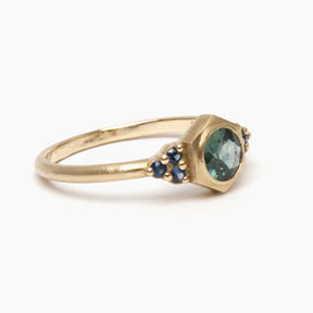 Sol ring - Blue Montana Sapphire