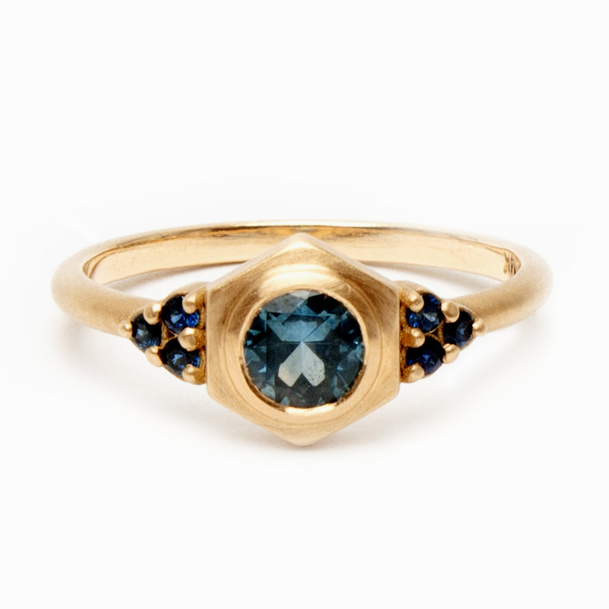 Sol ring - Blue Montana Sapphire