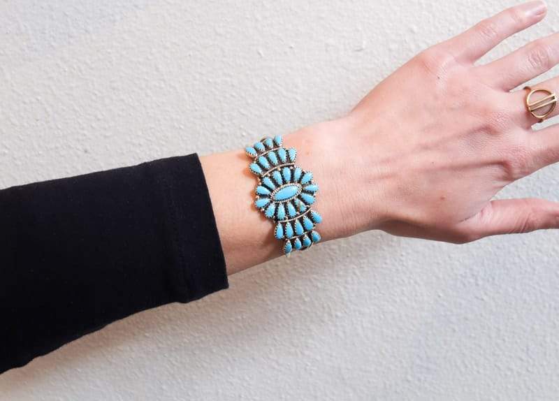 Turquoise Cuff Bracelet Medium