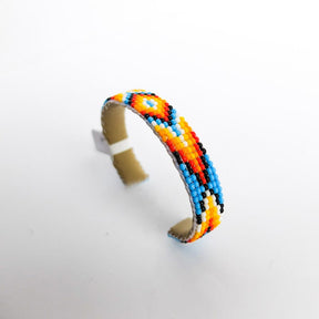 Small Sky Blue Navajo Beaded Bracelet