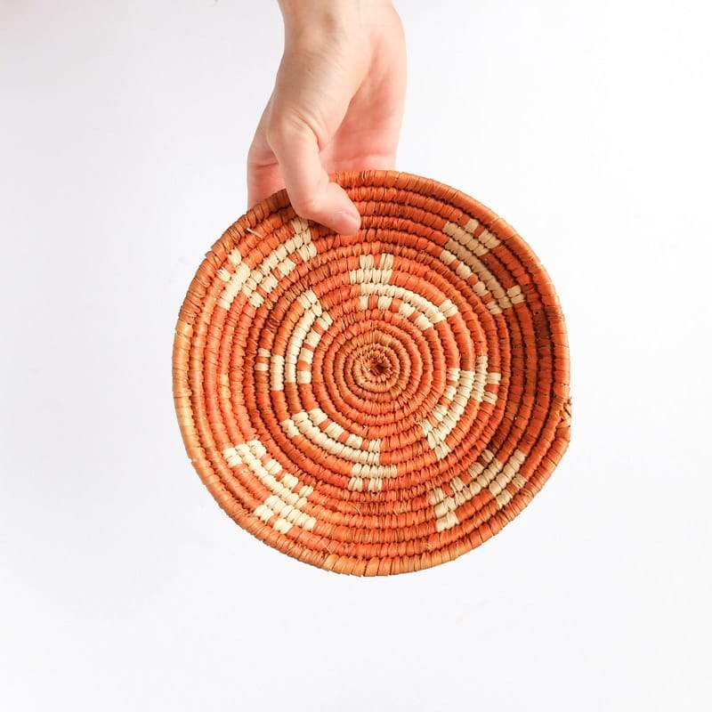 Small Pakistani Basket with Animal Motif