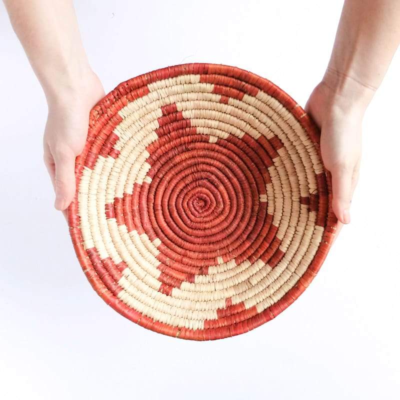 Medium Pakistani Basket with Red Star