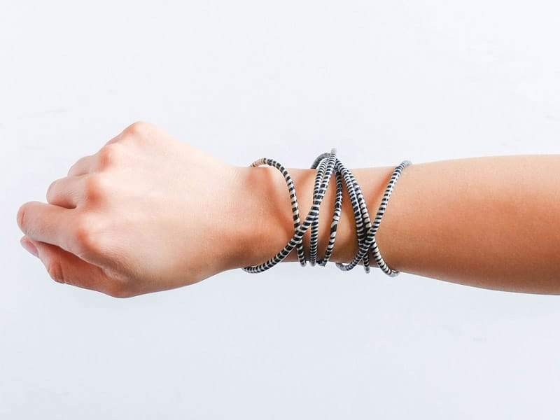 Recycled Rubber Necklaces from Mali
