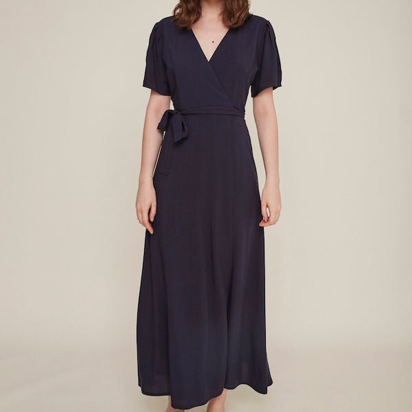 Silvia Dress in Navy