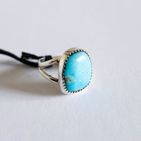 Native American Turquoise Ring (Sizes 6-7)