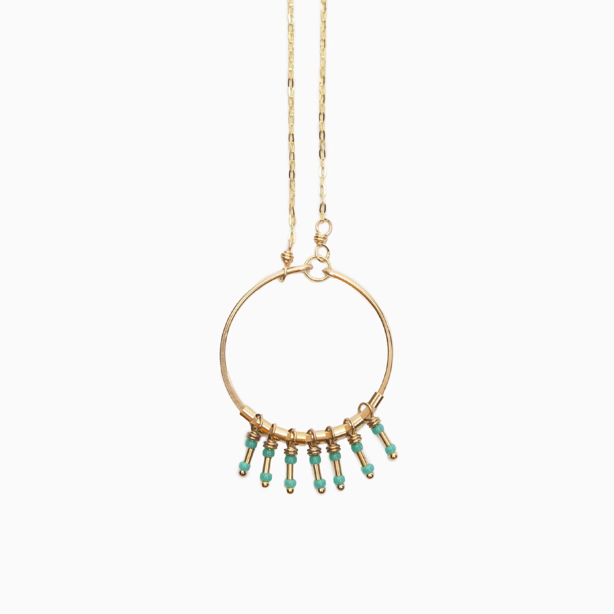 Clarice Necklace in Turquoise
