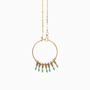 Clarice Necklace in Turquoise