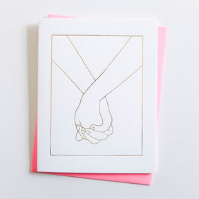 ASHKAHN "Forever" holding hands Love Card 