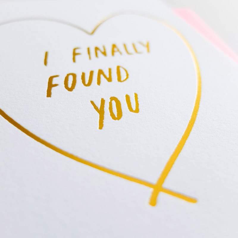 ASHKAHN "I Finally Found You" Love Card