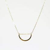 Amy Olson Gold Petal Necklace